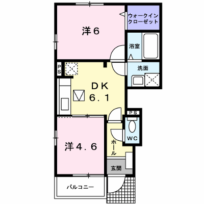 ドゥ・ドミール　Ｄ 101【管理NO：1-013957201-01010】 ★家具家電は申し込み後に搬入します★ ★2026年08月下旬入居可能★の外観画像