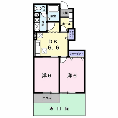 ヴィラ・シャルマン 104【管理NO：1-012295901-01040】 ★家具家電は申し込み後に搬入します★ ★2026年09月中旬入居可能★の外観画像