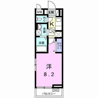 ラ　フォレスタ　ツルマキ 105【管理NO：1-024107301-01050】 ★家具家電は申し込み後に搬入します★の外観画像