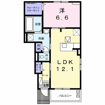 コリーヌメゾンＡ 105【管理NO：1-023439501-01050】 ★家具家電は申し込み後に搬入します★の外観画像