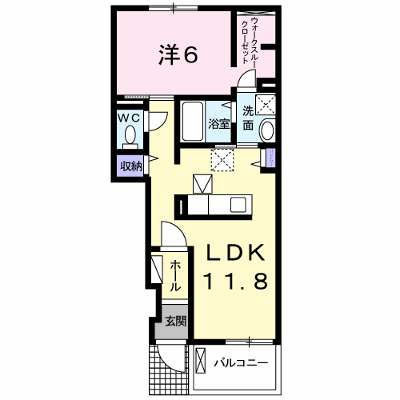 フィデール　Ｂ棟 103【管理NO：1-022585802-01030】 ★家具家電は申し込み後に搬入します★ ★2026年09月中旬入居可能★の外観画像