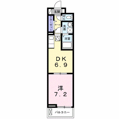 ＡｙａｓｅＰａｒｋＦｒｏｎｔ 102【管理NO：1-026234501-01020】 ★家具家電は申し込み後に搬入しますの外観画像