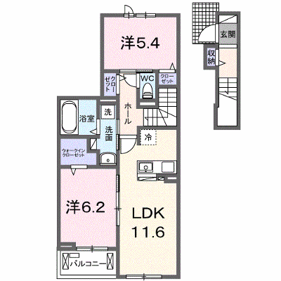 Ｓｕｎｎｙ　Ｍａｉｓｏｎ 203【管理NO：1-024924401-02030】 ★家具家電は申し込み後に搬入します 2026年09月中旬入居可能の外観画像