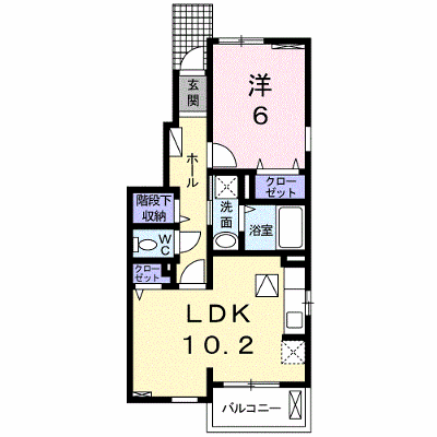 エスポワール 101【管理NO：1-020992101-01010】 ★家具家電は申し込み後に搬入します 2026年09月上旬入居可能の外観画像