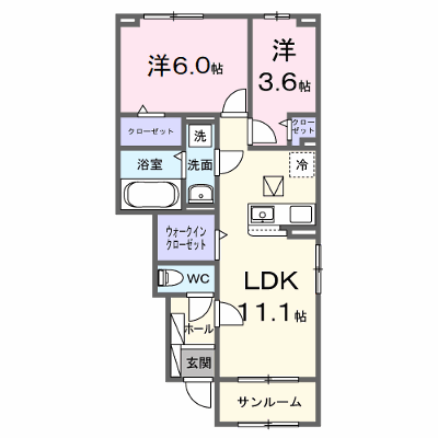 ニコ　ライフ 105【管理NO：1-028749901-01040】 ★家具家電は申し込み後に搬入します★ ★2026年12月上旬入居可能★の外観画像