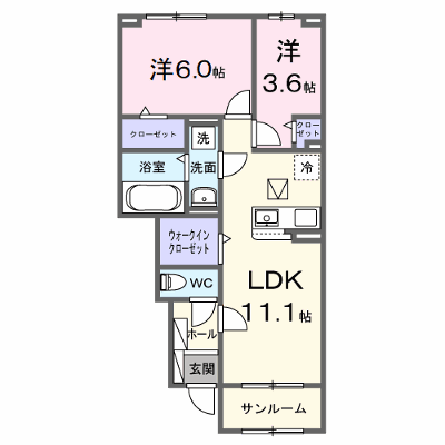 ニコ　ライフ 103【管理NO：1-028749901-01030】 ★家具家電は申し込み後に搬入します★ ★2026年12月上旬入居可能★の外観画像