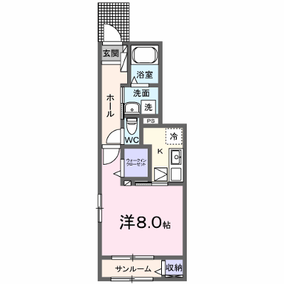 セリーン　ネスト 103【管理NO：1-028392901-01030】 ★家具家電は申し込み後に搬入します★ ★2026年12月上旬入居可能★の外観画像