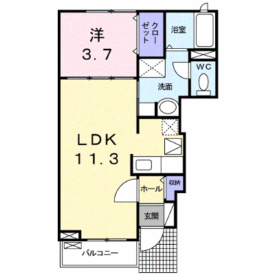 ラ・ムール 101【管理NO：1-017592201-01010】 ★家具家電は申し込み後に搬入します★ ★2026年09月中旬入居可能★の外観画像