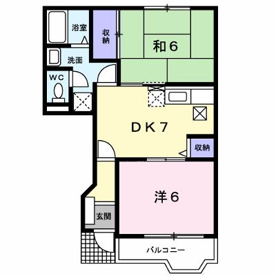 グレイスフルハイムヤマモト 102【管理NO：1-007349901-01020】 ★家具家電は申し込み後に搬入します★ ★2026年09月中旬入居可能★の外観画像