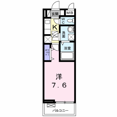 ＲＥＧＡＲＯ（レガーロ）Ⅱ 103【管理NO：1-024299901-01030】 ★家具家電は申し込み後に搬入します★ ★2026年10月上旬入居可能★の外観画像