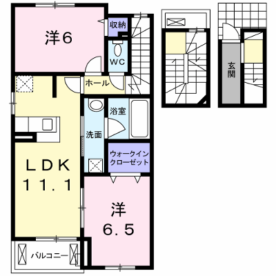 Ｈａｒｖｅｓｔ　Ⅲ 302【管理NO：1-022223501-03020】 ★家具家電は申し込み後に搬入します★ ★2026年09月上旬入居可能★の外観画像