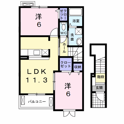 サンリット　レジデンス 203【管理NO：1-013984201-02030】 ★家具家電は申し込み後に搬入します★ ★2026年09月中旬入居可能★の外観画像