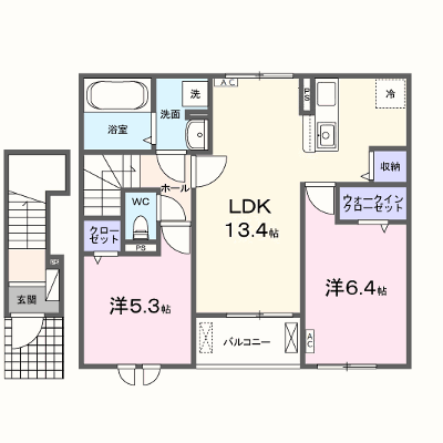 ラ　マージュ西岐阜 203【管理NO：1-028682001-02030】 ★家具家電は申し込み後に搬入します★ ★2026年10月上旬入居可能★の外観画像