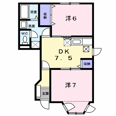 ＫＵＲＺ　ＬＡＮＤ 103【管理NO：1-009339401-01030】 ★家具家電は申し込み後に搬入します★ ★2026年09月上旬入居可能★の外観画像