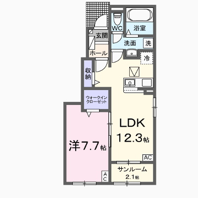リアン・ノード 101【管理NO：1-028674001-01010】 ★家具家電は申し込み後に搬入します★ ★2026年09月下旬入居可能★の外観画像