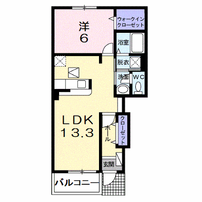 ワイ・シャネル 104【管理NO：1-023153601-01040】 ★家具家電は申し込み後に搬入します★ ★2026年09月中旬入居可能★の外観画像