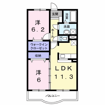 フラッツ　ラ　ローサ 302【管理NO：1-012736801-03020】 ★家具家電は申し込み後に搬入します★の外観画像