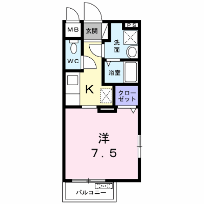 アヴニール 101【管理NO：1-017815501-01010】 ★家具家電は申し込み後に搬入します★ ★2026年08月下旬入居可能★の外観画像