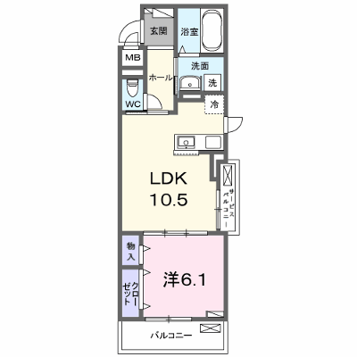 エリシオン・レジデンスⅤ 201【管理NO：1-028722801-02010】 ★家具家電は申し込み後に搬入します★ ★2027年01月下旬入居可能★の外観画像