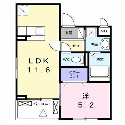 ソレイユ八条春日 303【管理NO：1-028237001-03030】 ★家具家電は申し込み後に搬入します★の外観画像