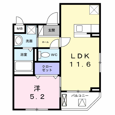 ソレイユ八条春日 301【管理NO：1-028237001-03010】 ★家具家電は申し込み後に搬入します★の外観画像