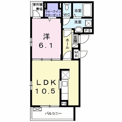 シャイン 201【管理NO：1-026891601-02010】 ★家具家電は申し込み後に搬入します★の外観画像