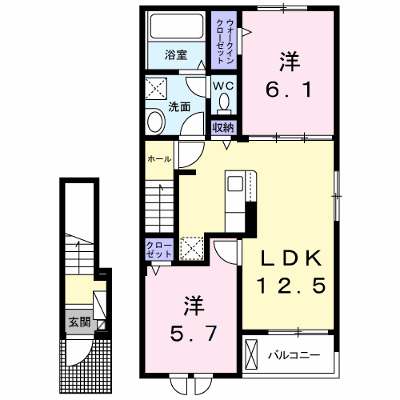 個邸昆陽 204【管理NO：1-028633201-02040】 ★家具家電は申し込み後に搬入します★の外観画像