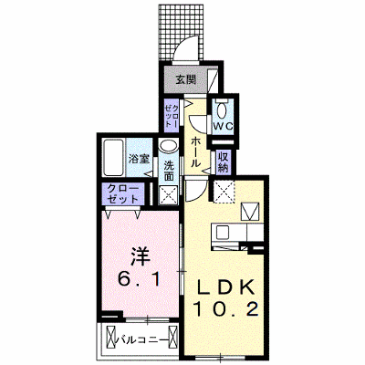 フォレスタⅠ　パートⅡ 102【管理NO：1-026366601-01020】 ★家具家電は申し込み後に搬入します★ ★2026年08月中旬入居可能★の外観画像