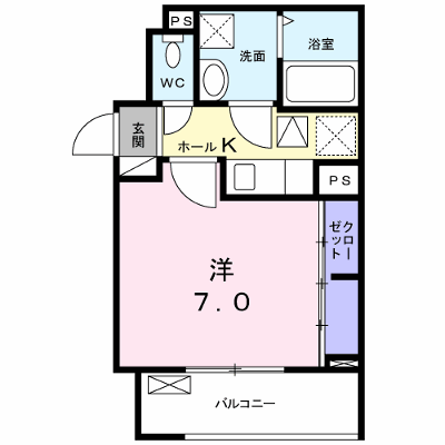 パティオ桜ヶ丘 103【管理NO：1-023260801-01030】 ★家具家電は申し込み後に搬入します★ ★2026年08月中旬入居可能★の外観画像