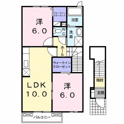 ウッズ・スクエアーＢ 203【管理NO：1-015241902-02030】 ★家具家電は申し込み後に搬入します★ ★2026年09月中旬入居可能★の外観画像