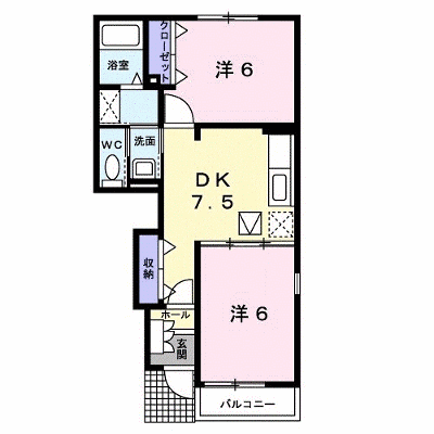 リバーサイドパレス松陽Ⅱ 103【管理NO：1-012706201-01030】 ★家具家電は申し込み後に搬入します★ ★2026年09月中旬入居可能★の外観画像