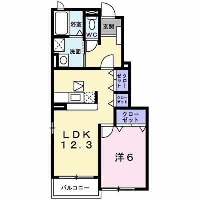 ベル　アンジュⅡ 102【管理NO：1-014961102-01020】 ★家具家電は申し込み後に搬入します★ ★2026年09月上旬入居可能★の外観画像