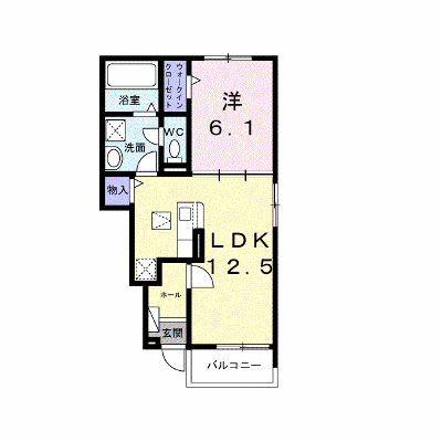 グリーンハイツ加茂Ⅱ 106【管理NO：1-027412202-01050】 ★家具家電は申し込み後に搬入します★ ★2026年09月中旬入居可能★の外観画像