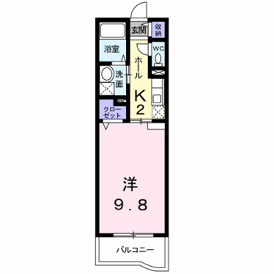 ヌーヴェル・バーグ 305【管理NO：1-014675501-03040】 ★家具家電は申し込み後に搬入します★ ★2026年09月中旬入居可能★の外観画像