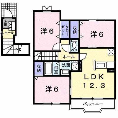 ブリッサユウⅡ 201【管理NO：1-012645702-02010】 ★家具家電は申し込み後に搬入します★ ★2026年08月中旬入居可能★の外観画像