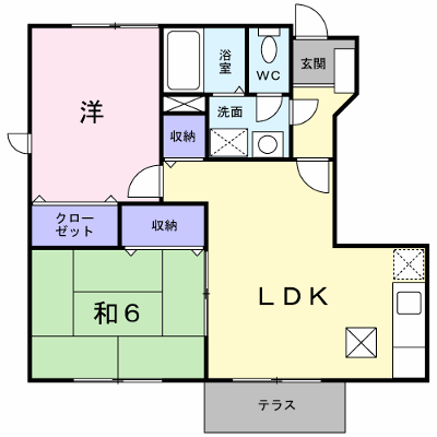 ヴィアーレ２ 102【管理NO：1-011472201-01020】 ★家具家電は申し込み後に搬入します★ ★2026年09月下旬入居可能★の外観画像