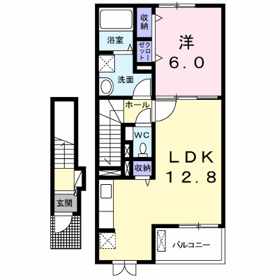 コッティ　クワハラⅠ 205【管理NO：1-020363601-02040】 ★家具家電は申し込み後に搬入します★の外観画像