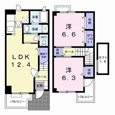 アウローラＡ 103【管理NO：1-011878101-01030】 ★家具家電は申し込み後に搬入します★ ★2026年09月中旬入居可能★の外観画像