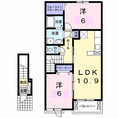 フィールドビーチ　アマナ　Ⅰ 203【管理NO：1-021672301-02030】 ★家具家電は申し込み後に搬入します★ ★2026年09月中旬入居可能★の外観画像