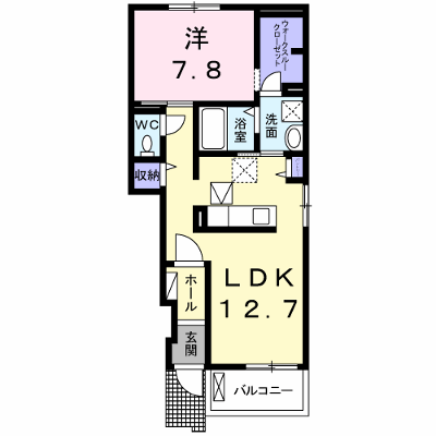アンダンテ　イースト　Ｃ 102【管理NO：1-021129201-01020】 ★家具家電は申し込み後に搬入します★ ★2026年09月下旬入居可能★の外観画像