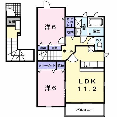 シャルマン・ドミール　Ⅰ 201【管理NO：1-016663001-02010】 ★家具家電は申し込み後に搬入します★ ★2026年09月中旬入居可能★の外観画像