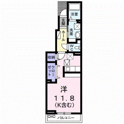 メリーアドニス　Ｂ 102【管理NO：1-022182402-01020】 ★家具家電は申し込み後に搬入します★ ★2026年08月中旬入居可能★の外観画像