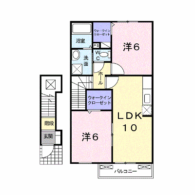 レジデンス２４ 202【管理NO：1-016039001-02020】 ★家具家電は申し込み後に搬入します★の外観画像