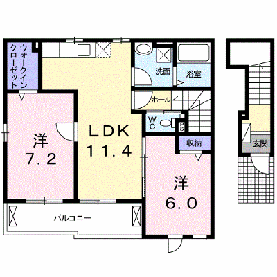 ポース　アザリーⅠ 201【管理NO：1-023627701-02010】 ★家具家電は申し込み後に搬入します★の外観画像