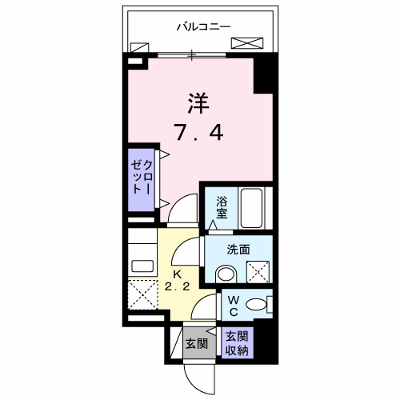 プリムローズ宝町 202【管理NO：1-021487301-02020】 ★家具家電は申し込み後に搬入します 2026年08月中旬入居可能の外観画像