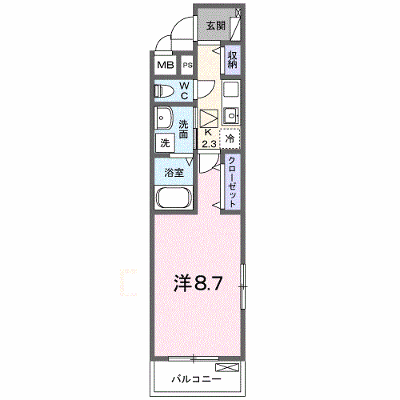 フィオーレ降松Ｍ＆Ｓ 101【管理NO：1-027477401-01010】 ★家具家電は申し込み後に搬入します★ ★2026年09月中旬入居可能★の外観画像