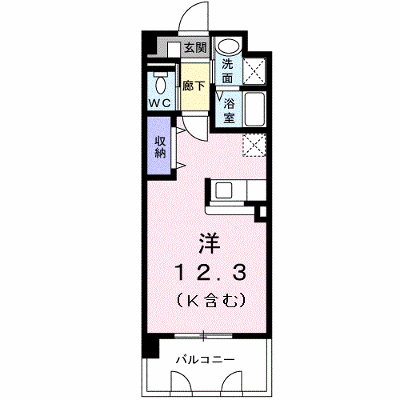 シャンテ 404【管理NO：1-012670401-04040】 ★家具家電は申し込み後に搬入します★ ★2026年09月中旬入居可能★の外観画像