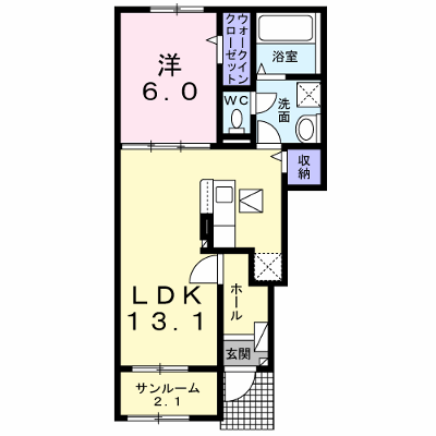 レ・セーナ 102【管理NO：1-026687801-01020】 ★家具家電は申し込み後に搬入します★の外観画像