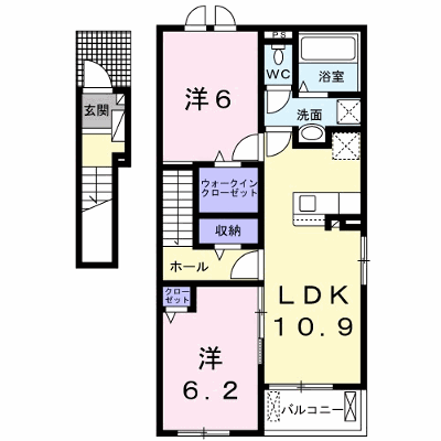 レジデンス　ソレイユ 201【管理NO：1-026923301-02010】 ★家具家電は申し込み後に搬入します★ ★2026年09月中旬入居可能★の外観画像