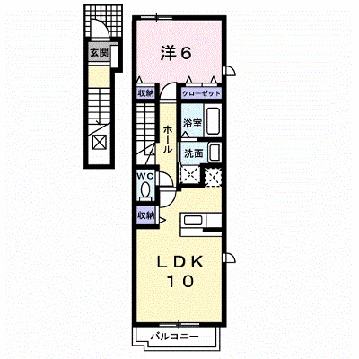 いしまつ 201【管理NO：1-018707001-02010】 ★家具家電は申し込み後に搬入します★ ★2026年09月中旬入居可能★の外観画像
